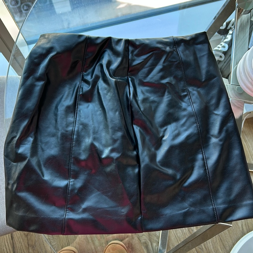 Abercrombie Leather skirt